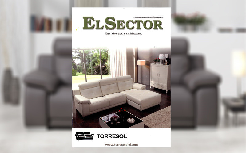 TORRESOL portada de la revista « El Sector del Mueble y la Madera ».